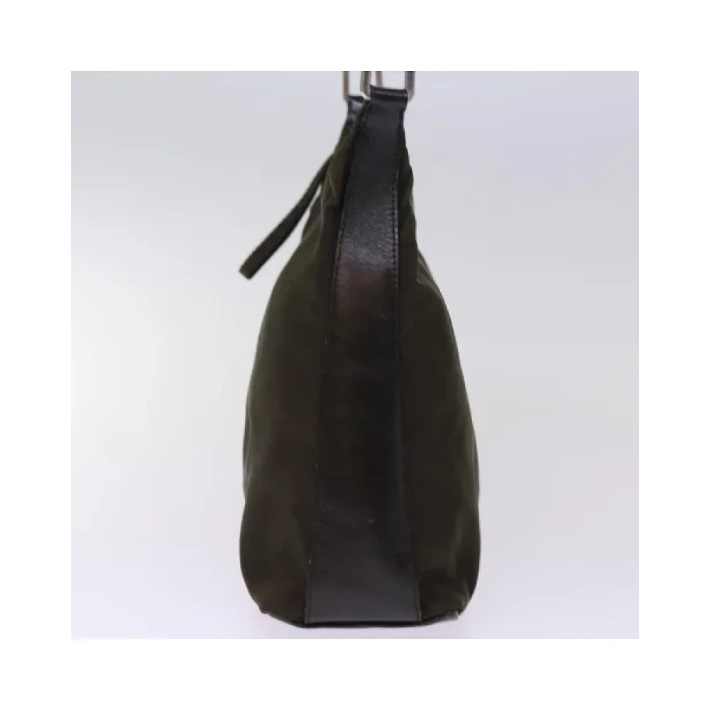 Prada Vintage Pre-owned Nylon prada-bags Brown Dames