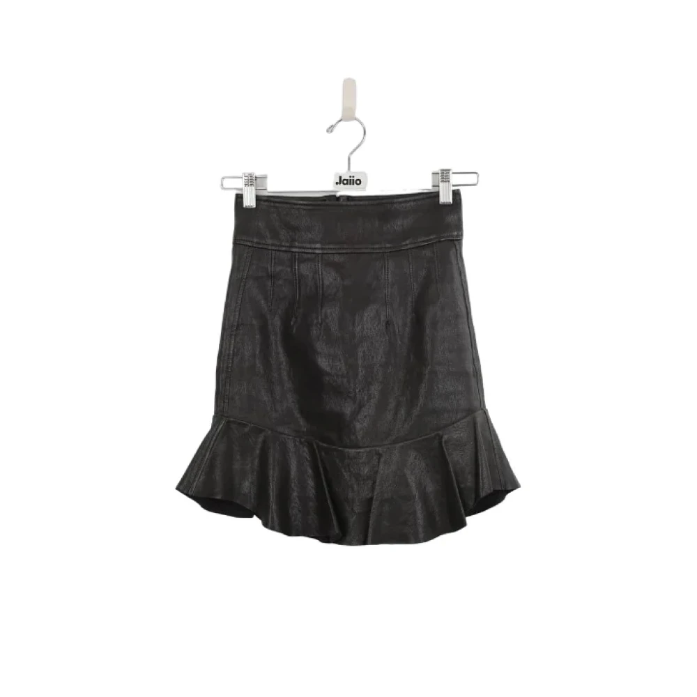 Isabel Marant Pre-owned Leather bottoms Black Dames