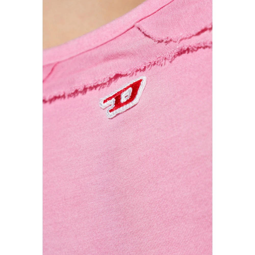 Diesel Top `T-Malo` Pink Dames