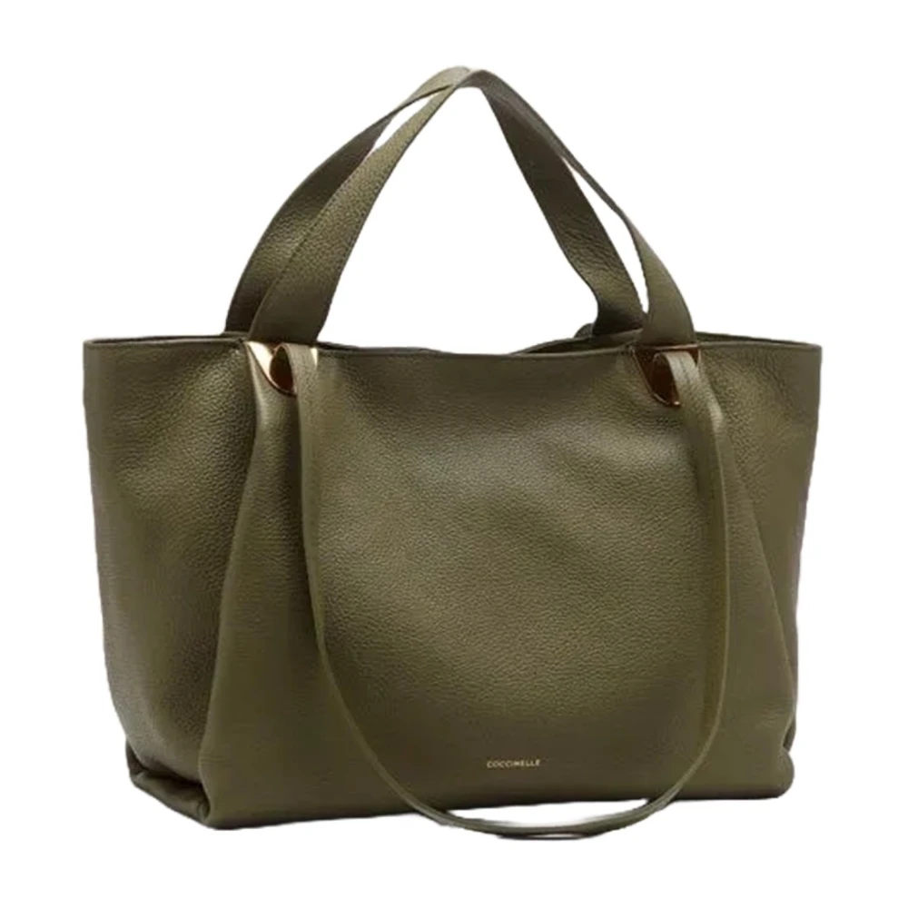 Coccinelle Tote tas met zigzag patroon Green Dames