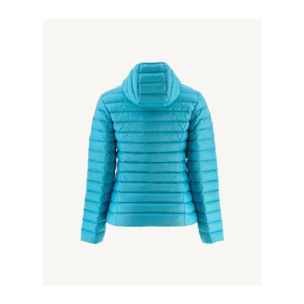 Jott Aansluitende Hooded Parka Cloé Blauw Blue Dames
