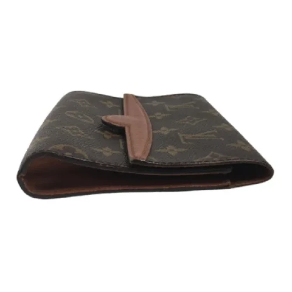 Louis Vuitton Vintage Pre-owned Canvas clutches Brown Dames