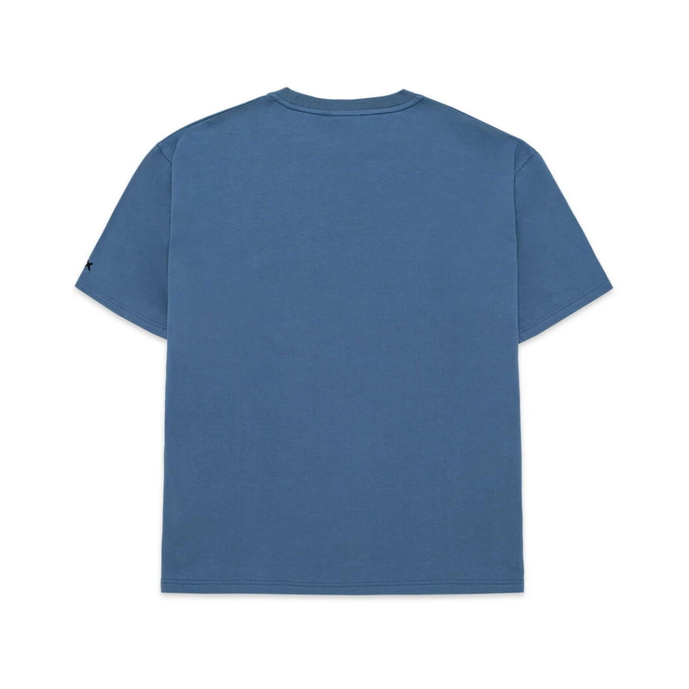 Munich Vintage Casual T-shirt Blue Heren