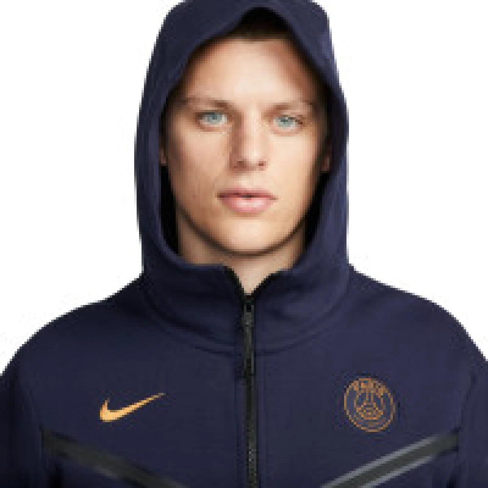 Nike Tech Fleece Windrunner Blue Heren