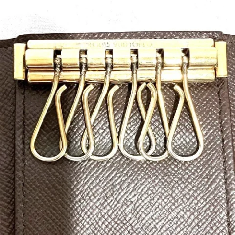 Louis Vuitton Vintage Pre-owned Canvas key-holders Brown Dames