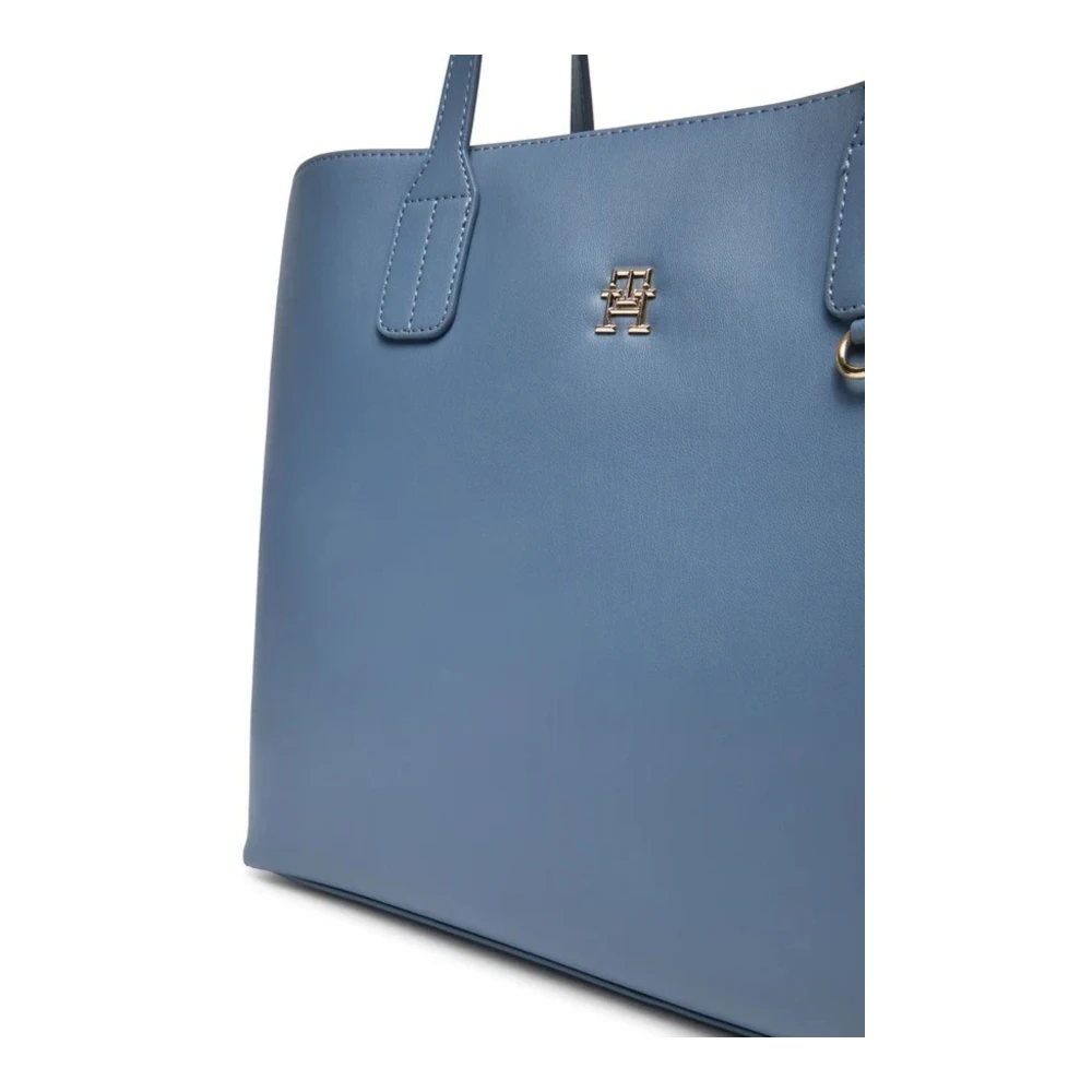 Tommy Hilfiger Stijlvolle Satchel Tas voor Vrouwen Blue Dames