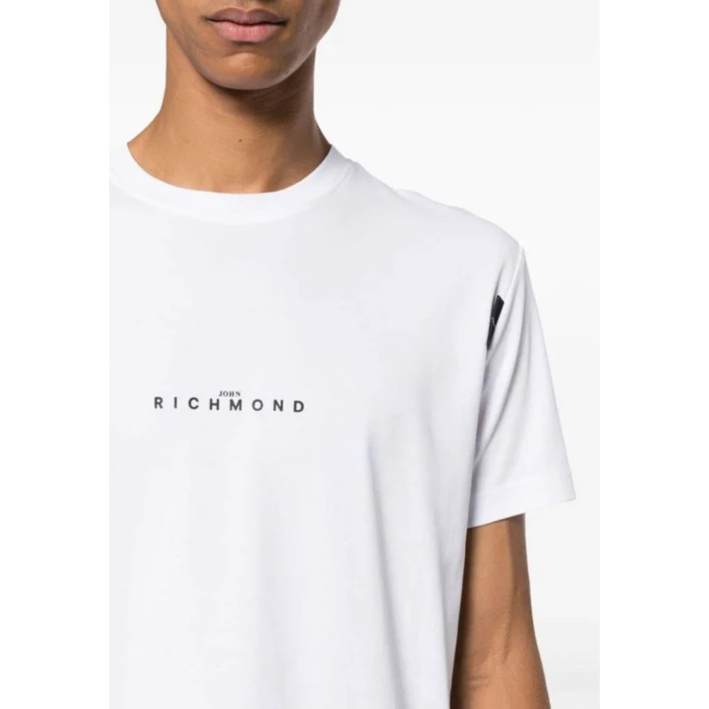 John Richmond Heren Regular T-Shirt White Heren