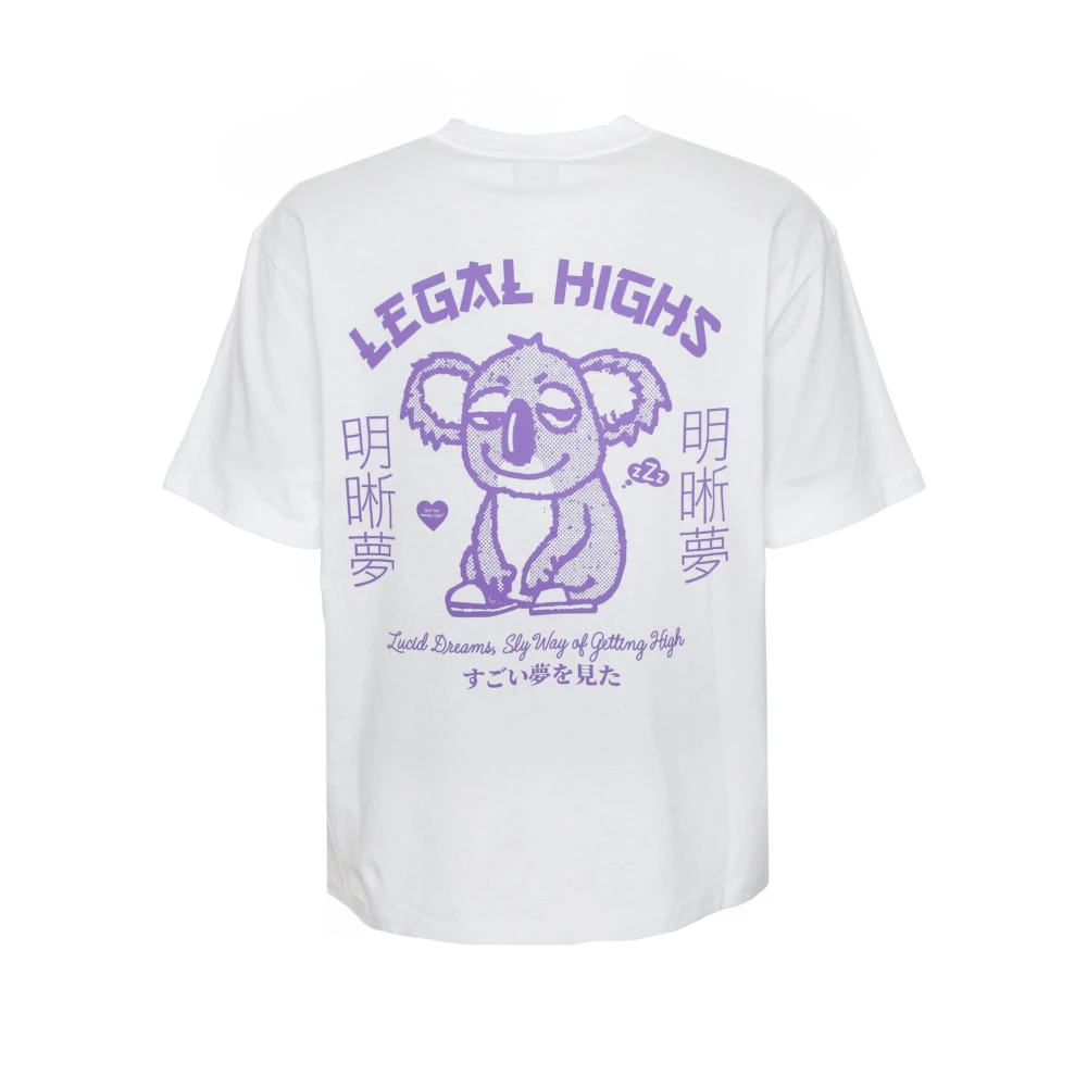 Edwin Grafische Print T-Shirt White Heren