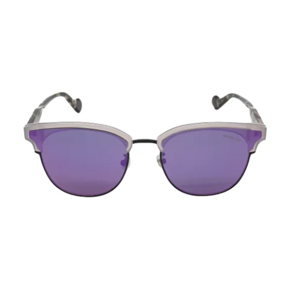 Moncler Pre-owned Plastic sunglasses Purple Dames