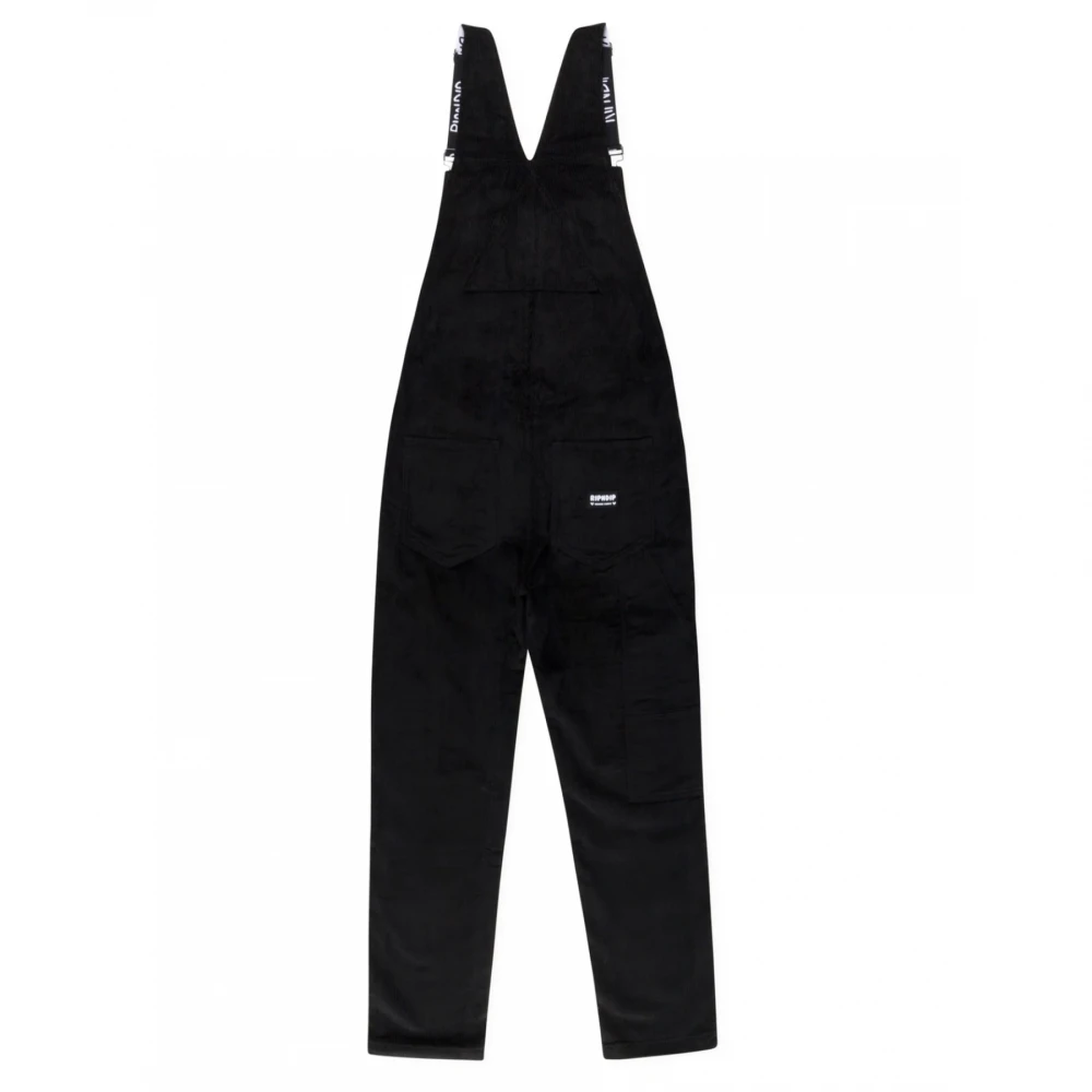 Ripndip Zwarte Corduroy Overall Streetwear Black Heren