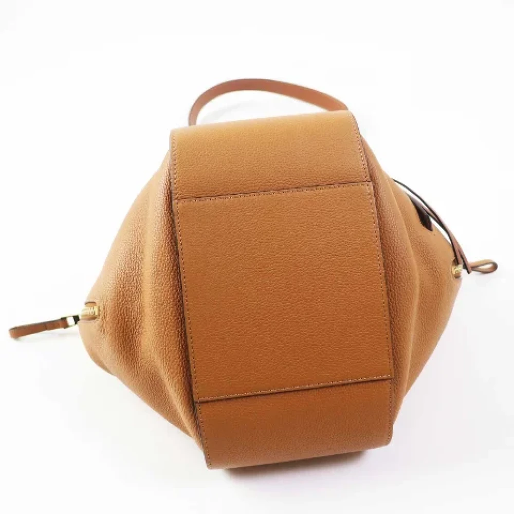 Loewe Pre-owned Leather handbags Brown Dames