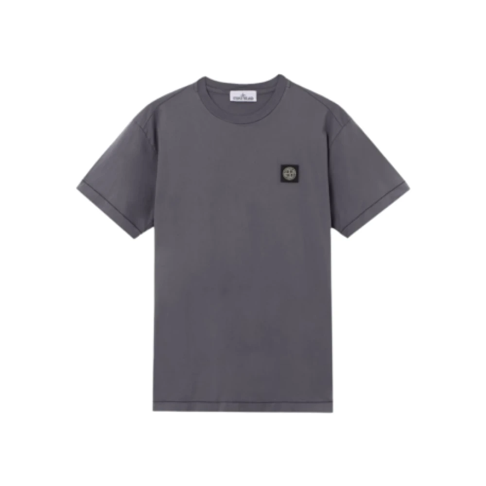 Stone Island Men's Gray T-Shirts, Xl, Accessories