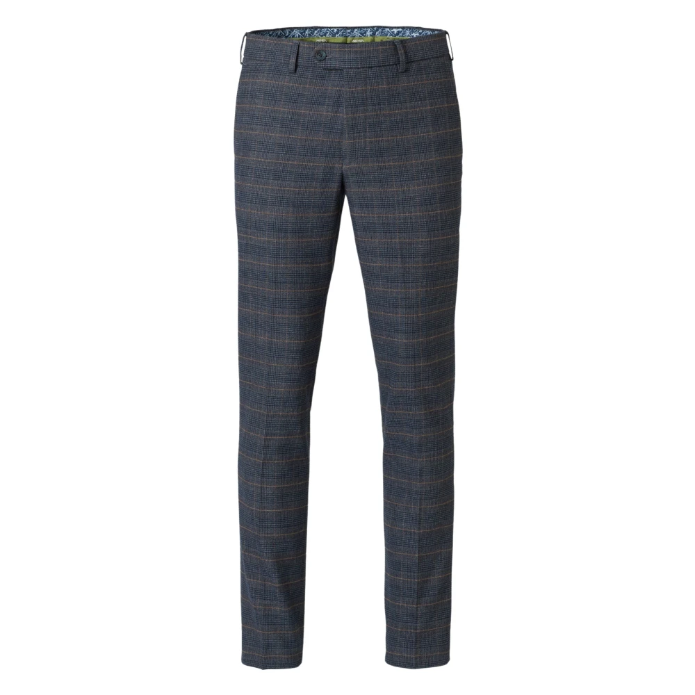 Meyer Blauwe Bonn Broek 102 Stijl Multicolor Heren