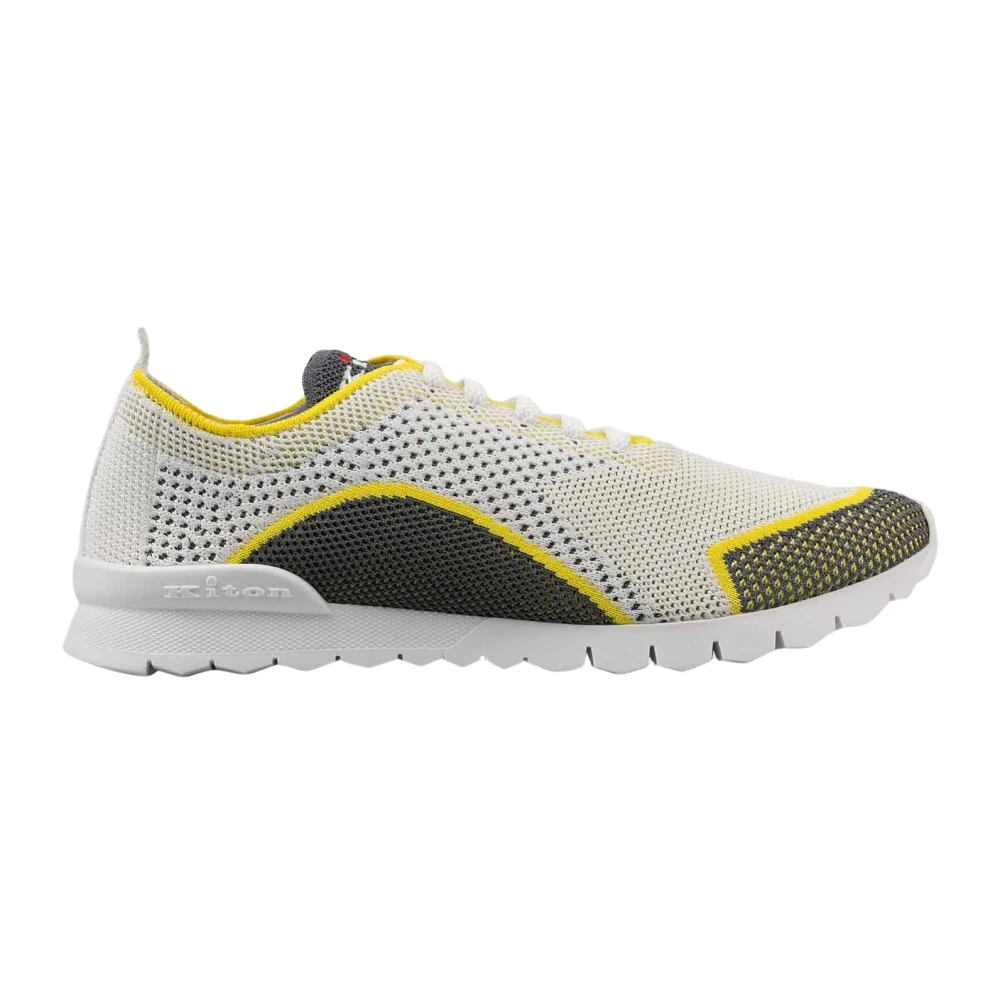 Kiton Fits Sneakers Heren Schoenen Geel