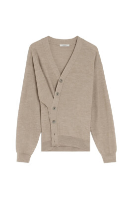 taupe-v-neck-sweater-with-asymmetrical-placket