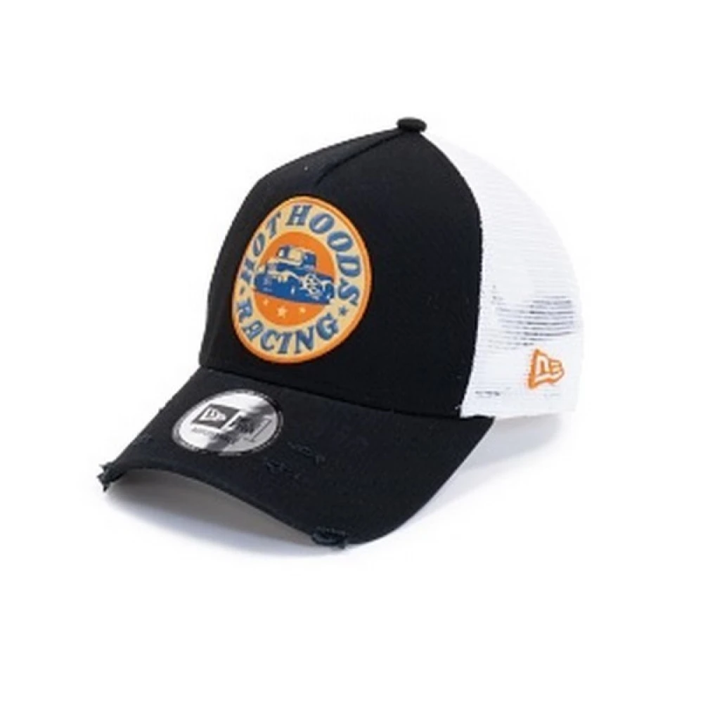 new era Zwarte Hot Hoods Patch Trucker Pet Black Unisex