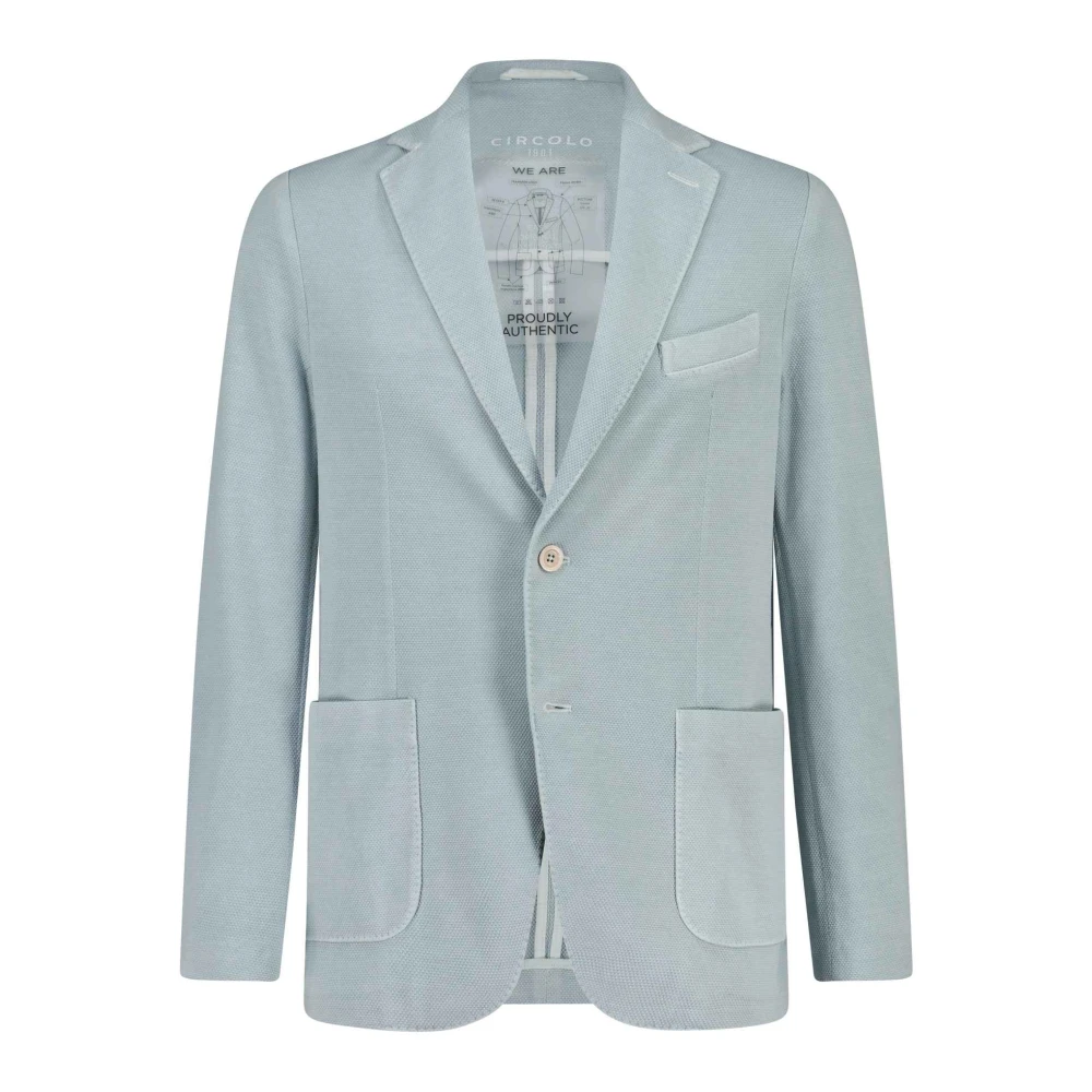 Circolo 1901 Oxford Jas Wol Stretch Green Heren