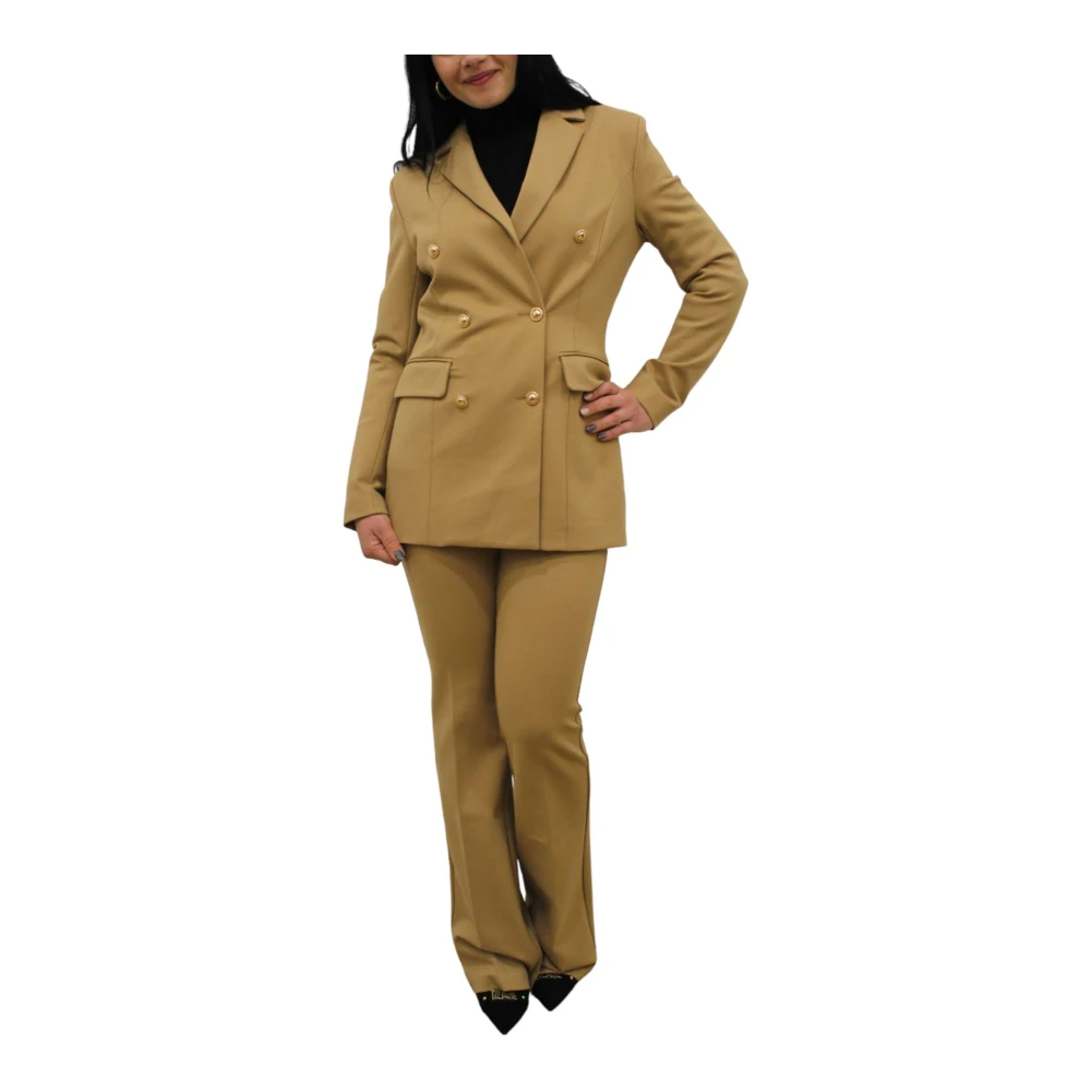 Gaudi Blazer Jas voor Vrouwen Brown Dames