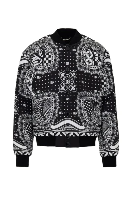 Giubbino Bomber Stampato