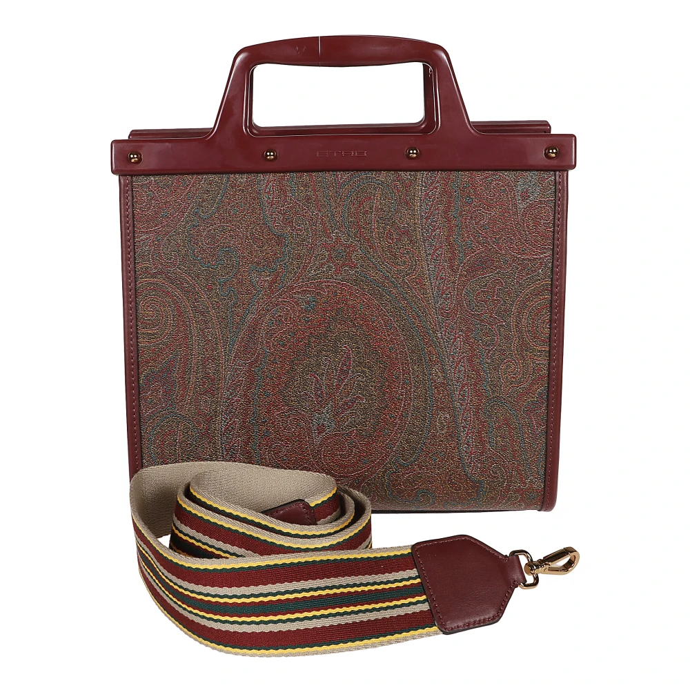 ETRO Stijlvolle Love Trotter Winkelmand Brown Dames