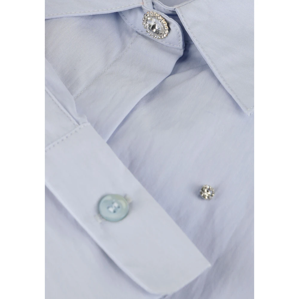 Suncoo Elegante Blauwe Blouse voor Vrouwen Blue Dames