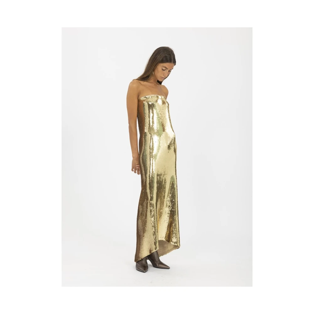 N21 Paillet Zeemeermin Rok Yellow Dames