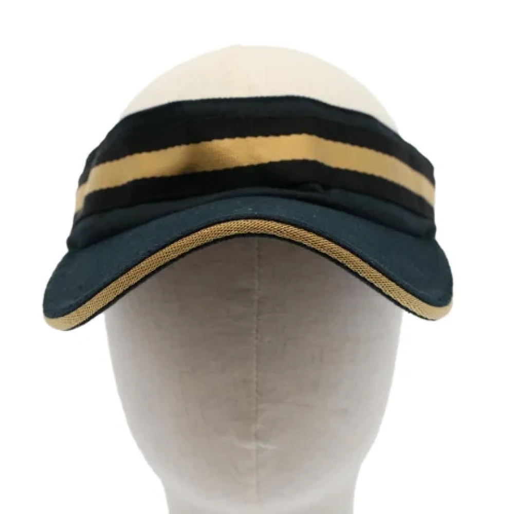 Gucci Vintage Pre-owned Fabric hats Black Dames