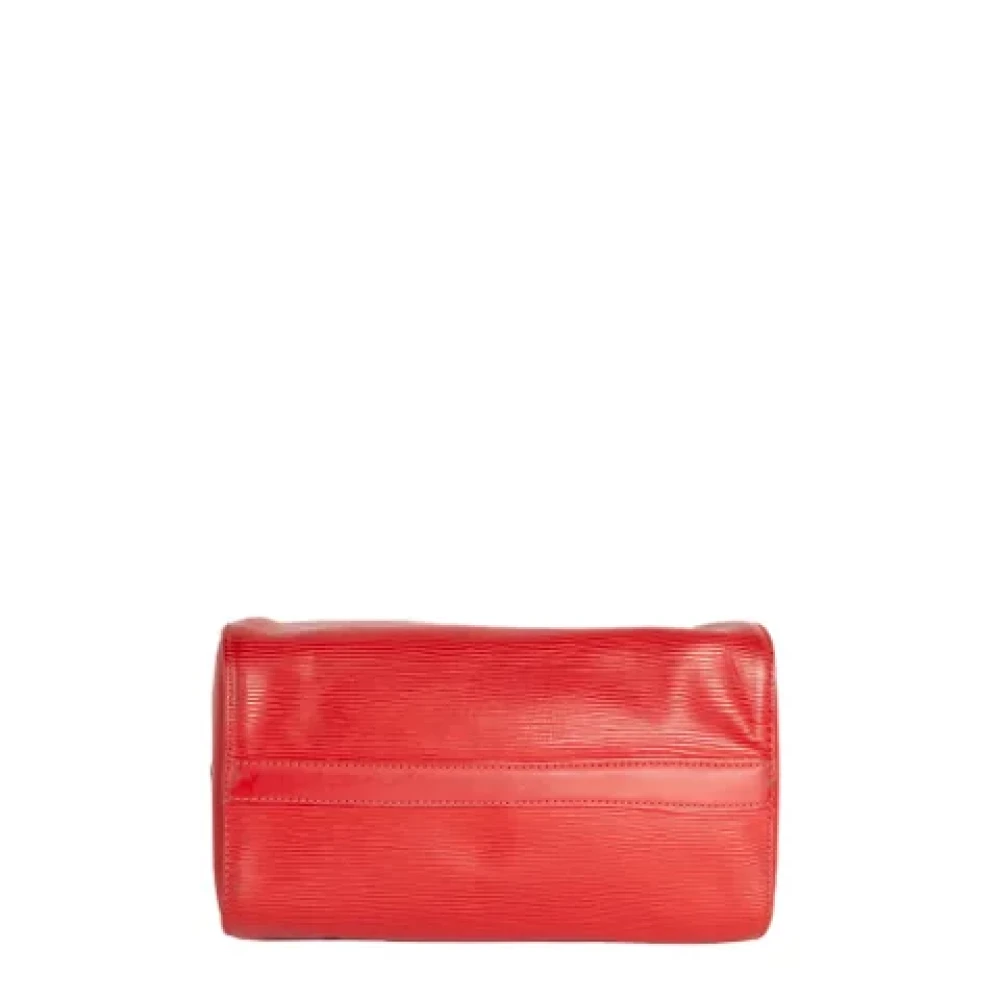 Louis Vuitton Vintage Pre-owned Leather handbags Red Dames