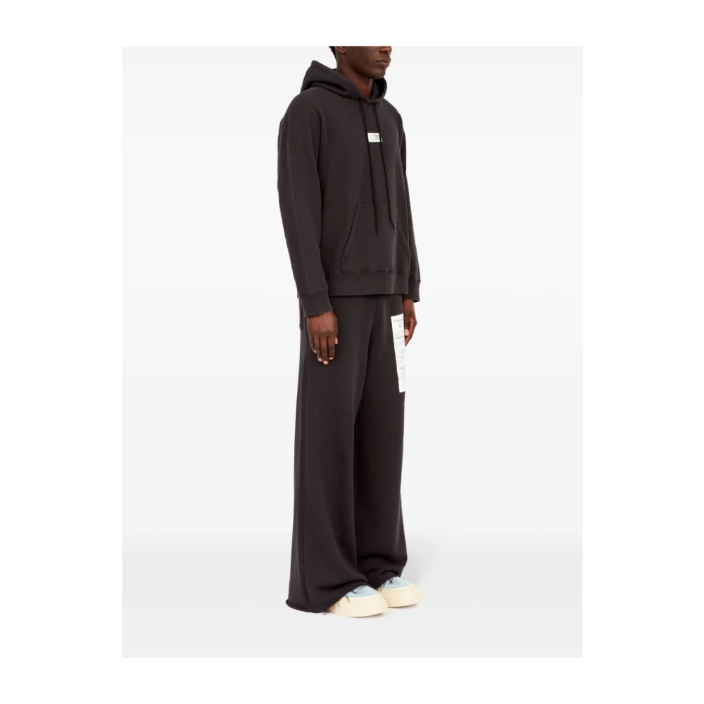 MM6 Maison Margiela Nero Sweatshirt Black Heren