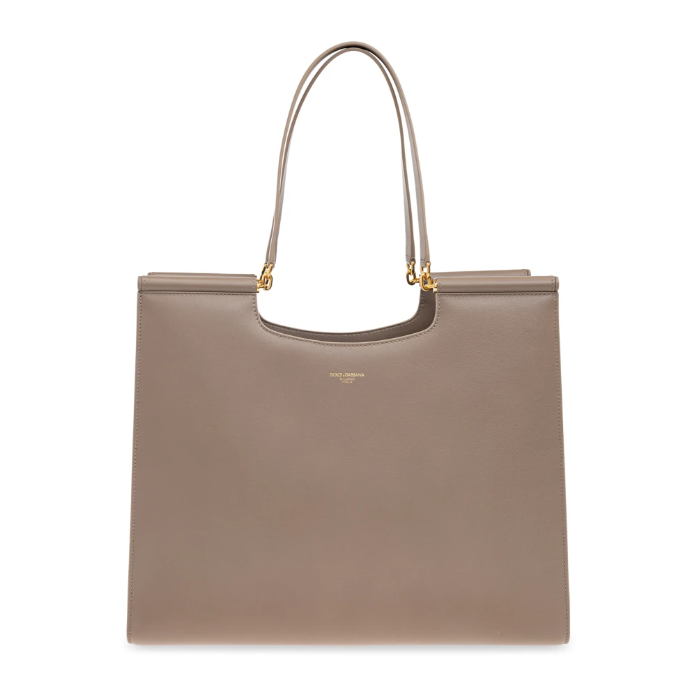 Dolce & Gabbana Handtas Sicily Beige Dames