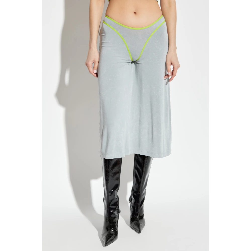 Diesel Rok O-Fine Gray Dames