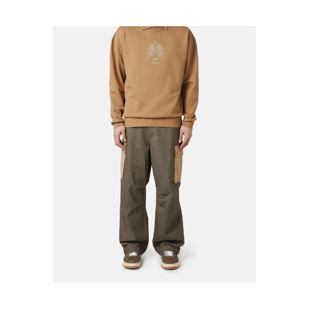 Iceberg Sweatshirt met eenhoorndetail Brown Heren