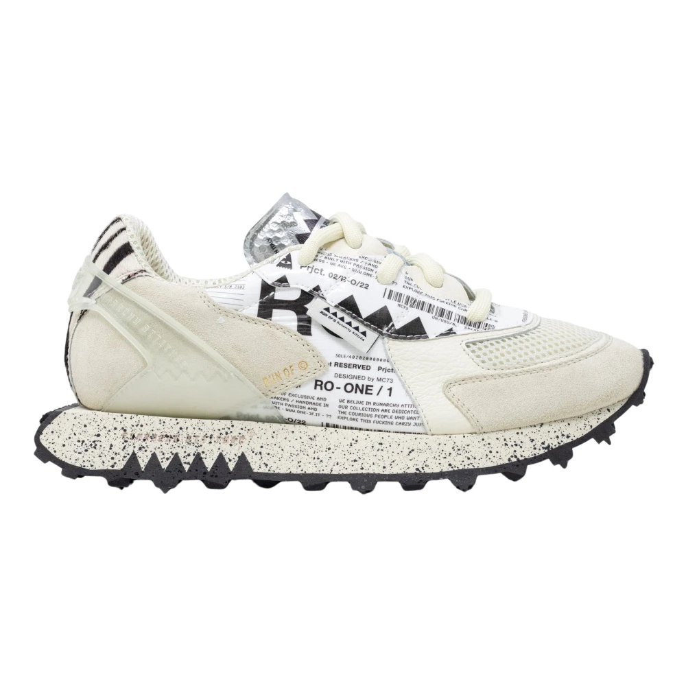Run Of Uomo Bianco Scarpe, 41 Eu, New,