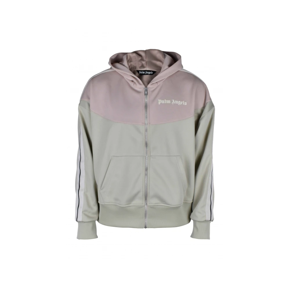 Palm Angels Uomo Rosa - Felpa Con Cappuccio E Zip - Sweatshirts & Hoodies - S