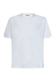 Herre Crewneck T-Shirt - Klassisk Hvid