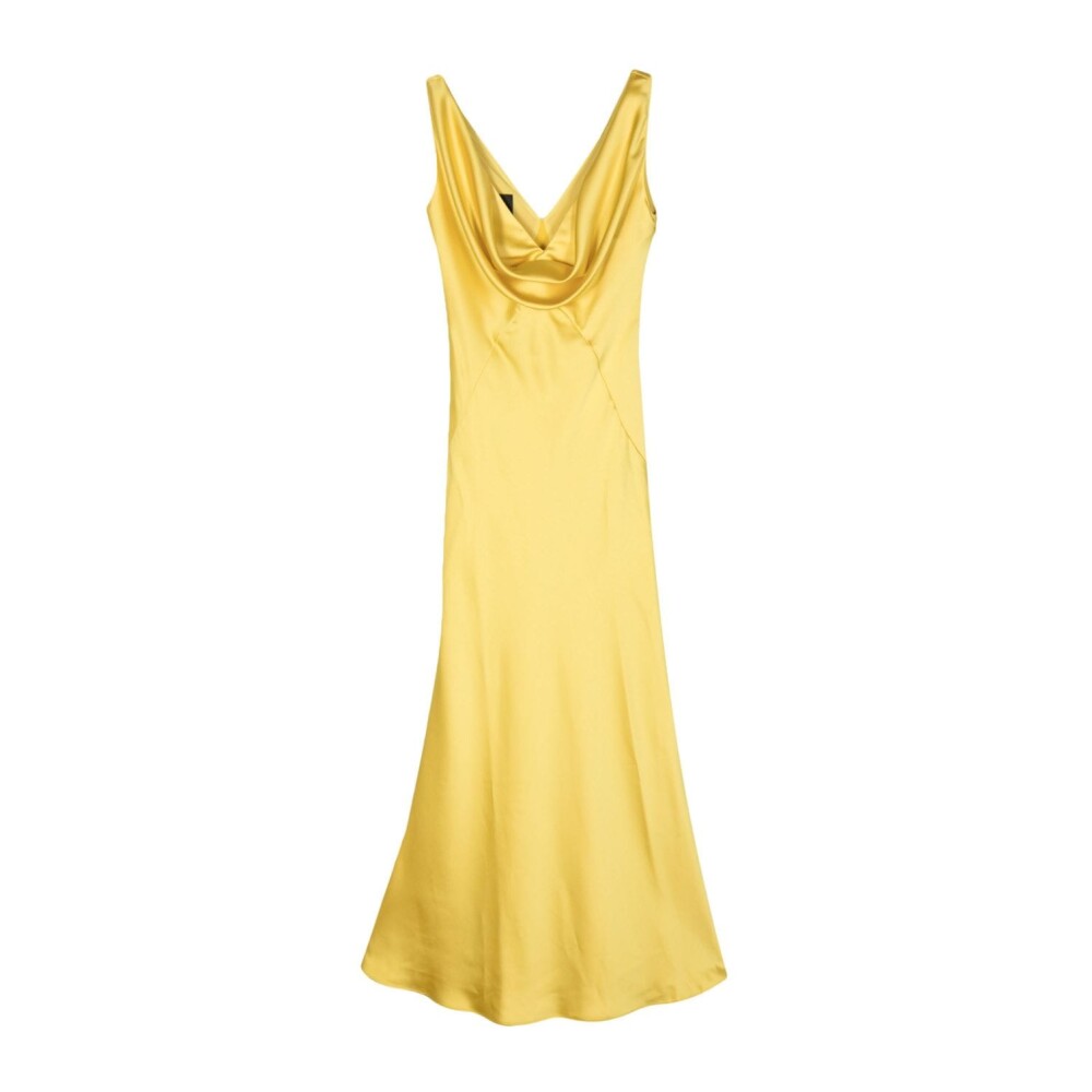 Pinko hot sale yellow dress