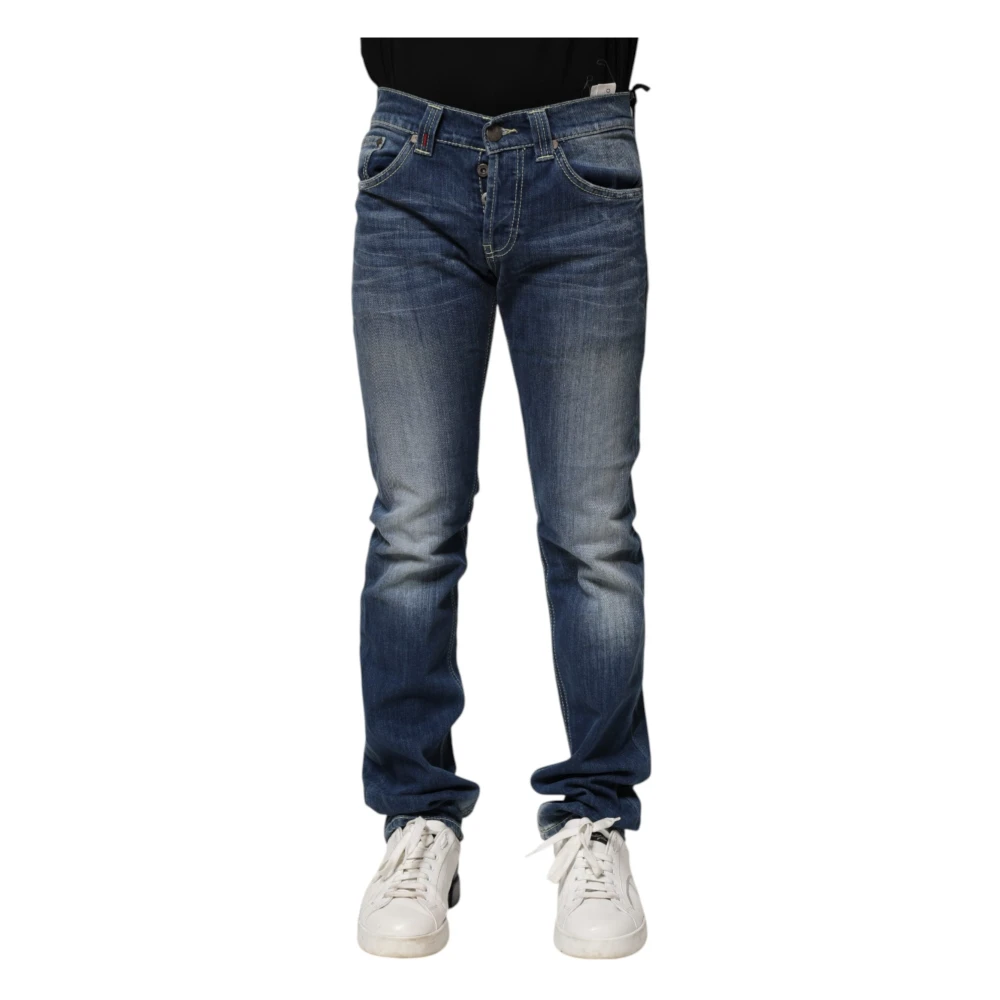 Dondup Men's Blue Skinny Jeans - Slim Fit Jeans - W30 - Jeans
