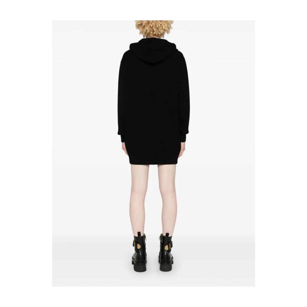 Elisabetta Franchi Elegante Nero Jurk Aw24 Black Dames
