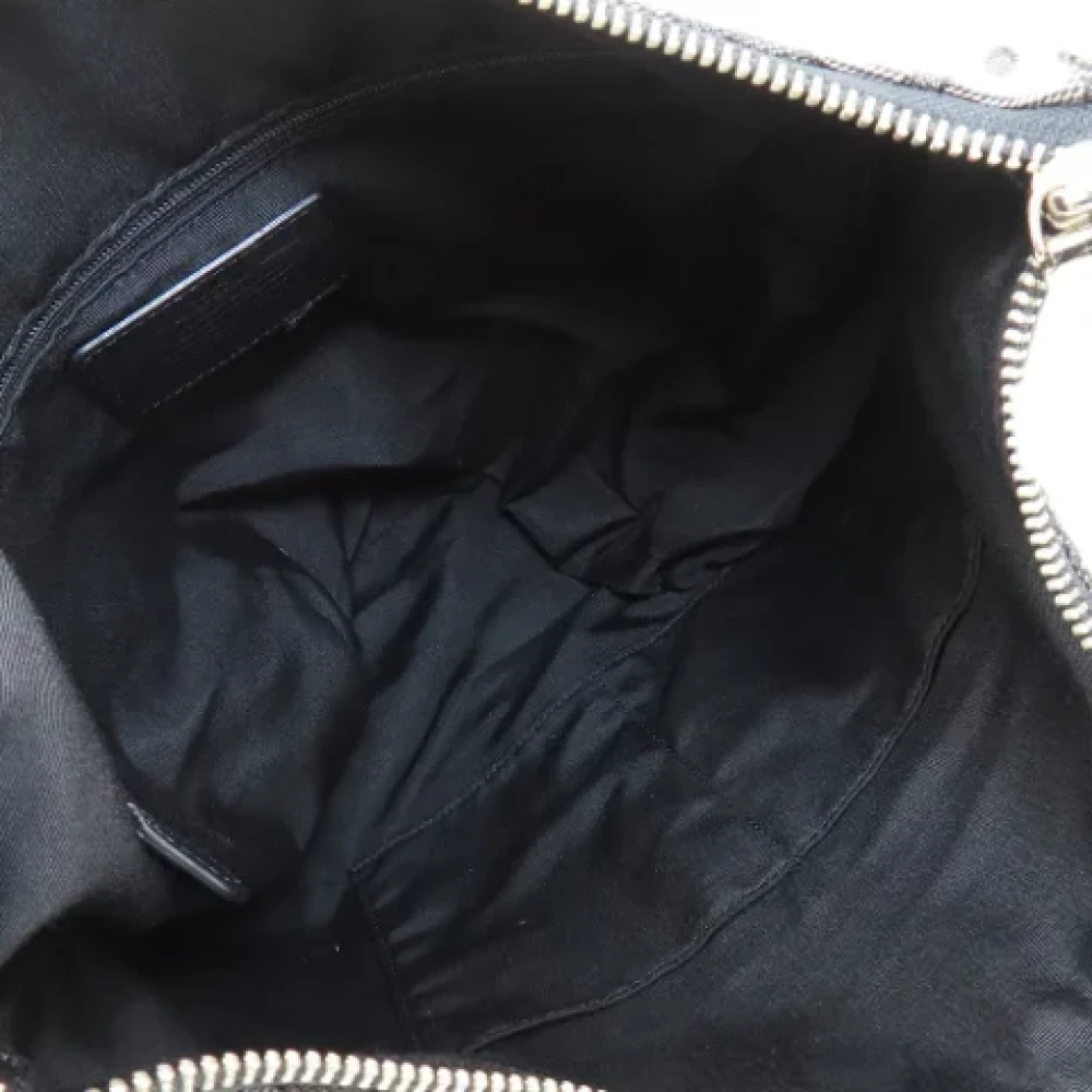 Coach Pre-owned Fabric handbags Black Dames