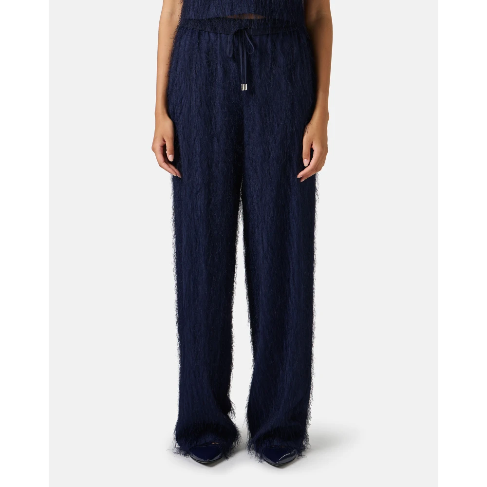 Iceberg Blauwe joggingbroek met norHeren trekkoord taille Blue Dames