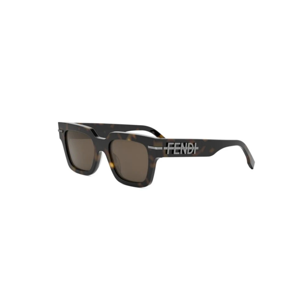 Fendi Unisex Brown Fendigraphy Havana Sunglasses - Sunglasses - 51 Mm - Accessories