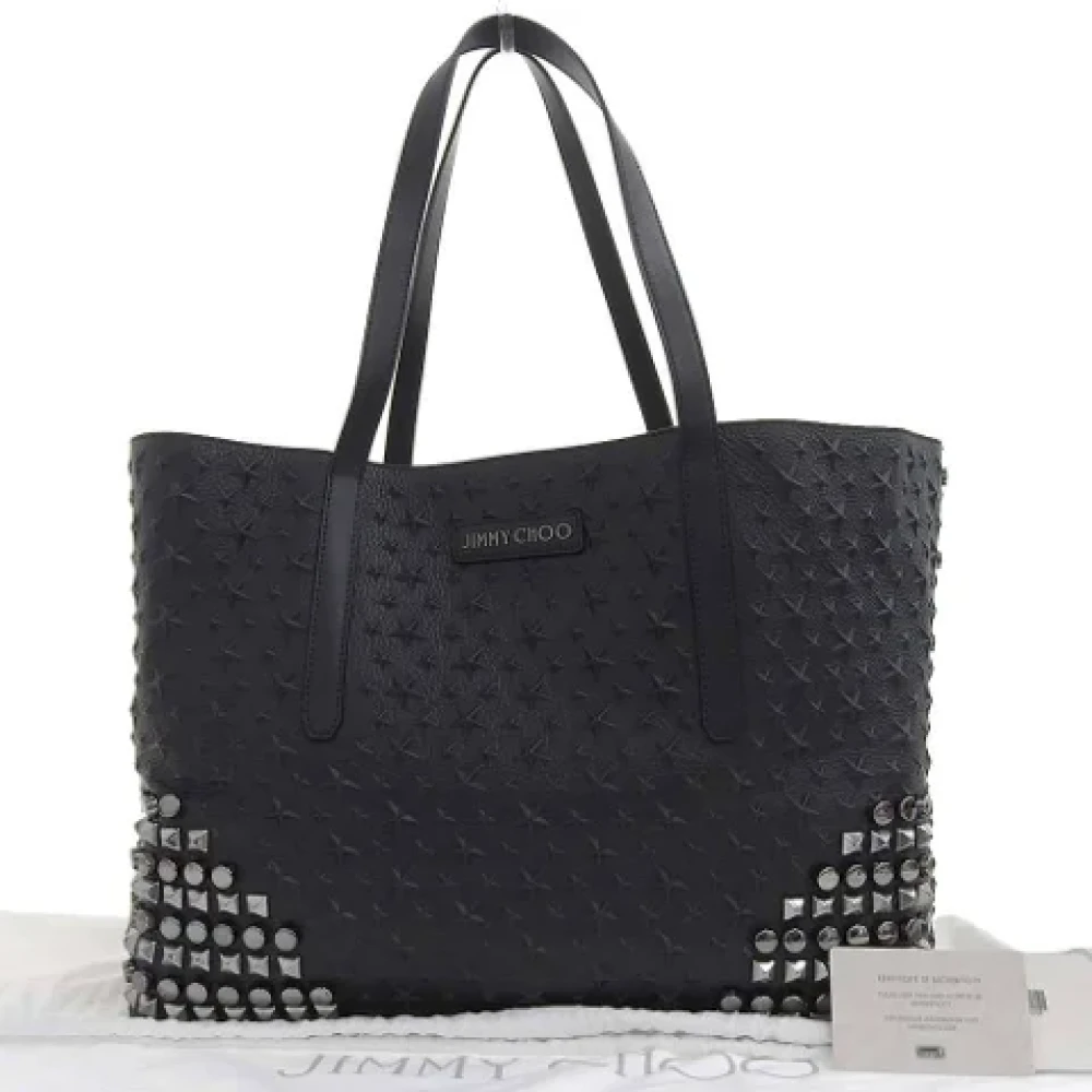 Jimmy Choo Pre-owned Fabric totes Black Dames