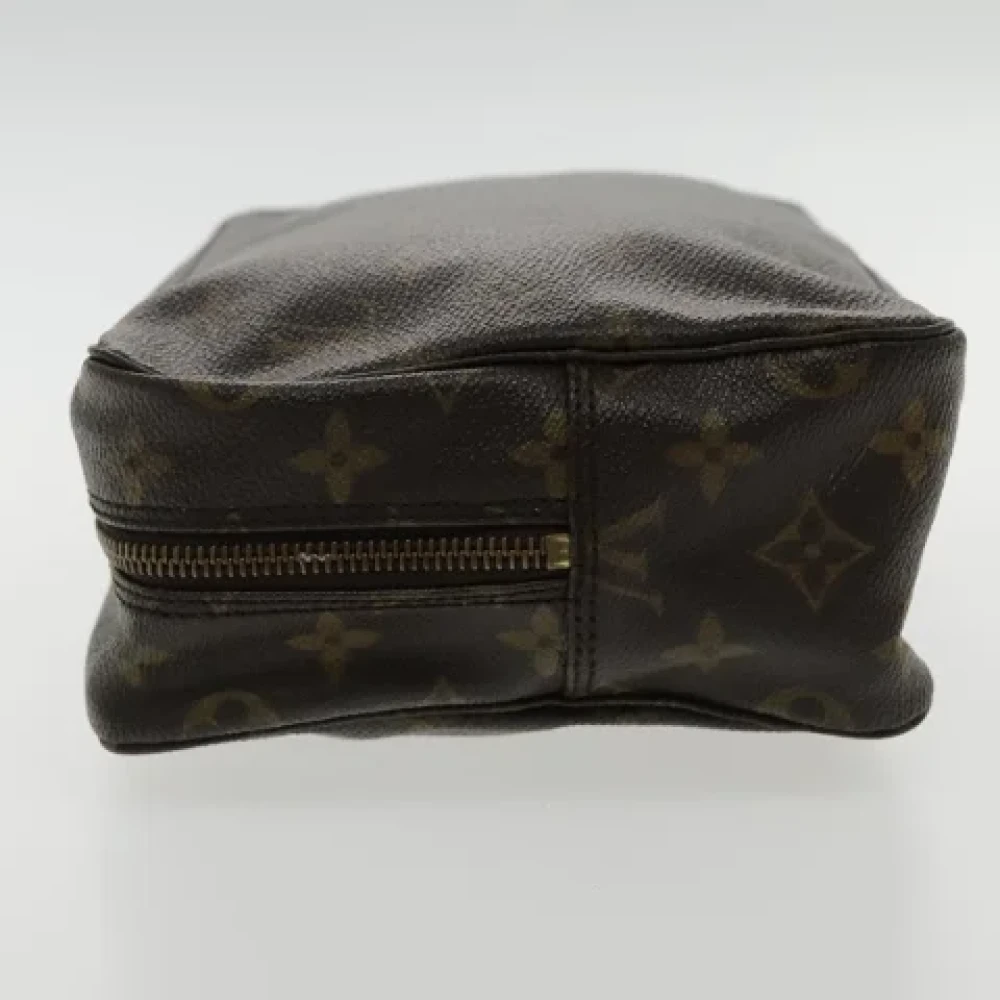 Louis Vuitton Vintage Pre-owned Canvas clutches Brown Dames