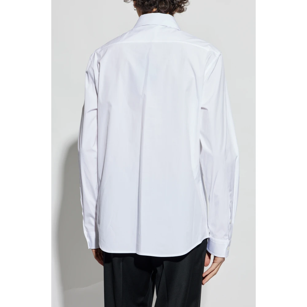 Balmain Overhemd met applicatie White Heren