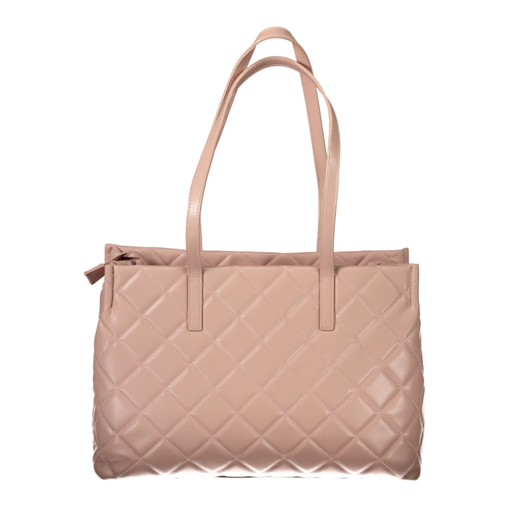 Valentino by Mario Valentino Roze Schoudertas met Laptoptas Pink Dames