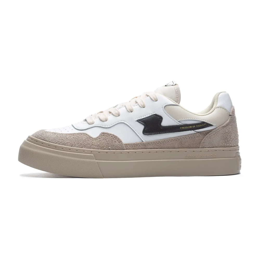 S.w.c. Stepney Workers Club Geo-Merged Winter Sneakers Heren Schoenen Wit