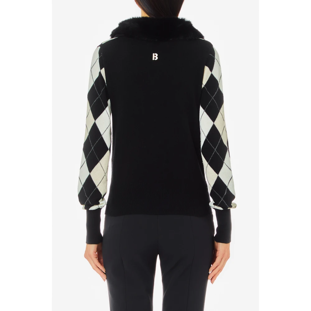 Blugirl Stijlvolle Sweaters Collectie Black Dames