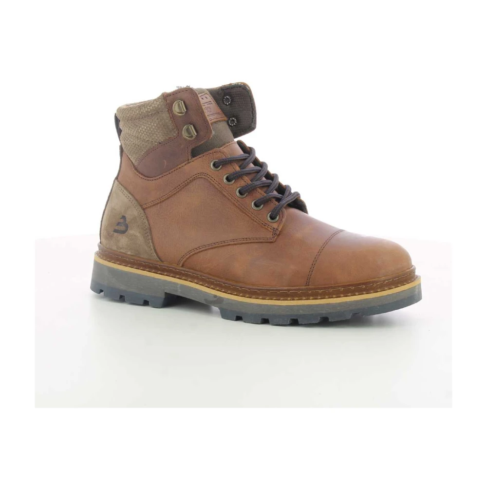 Bullboxer Stijlvolle Cognac Herenschoenen Brown Heren