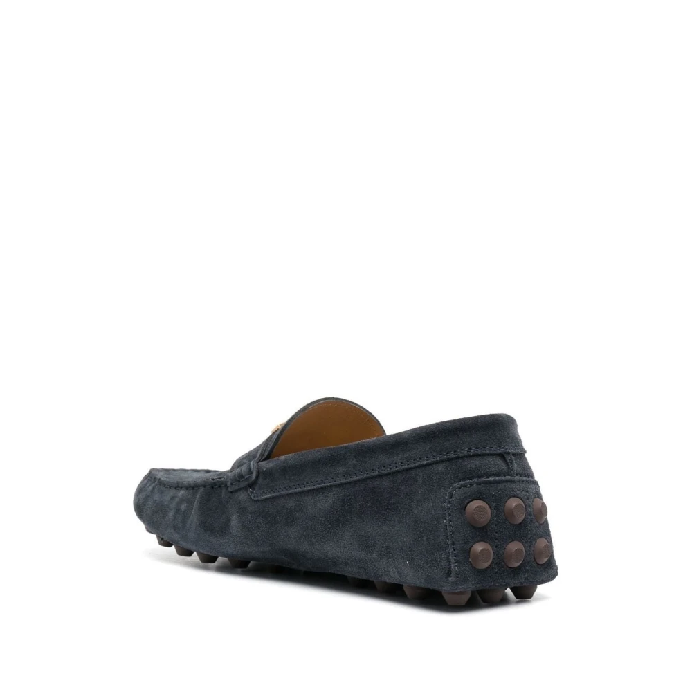 TOD'S Blauwe Gommino T Timeless Loafers Blue Heren