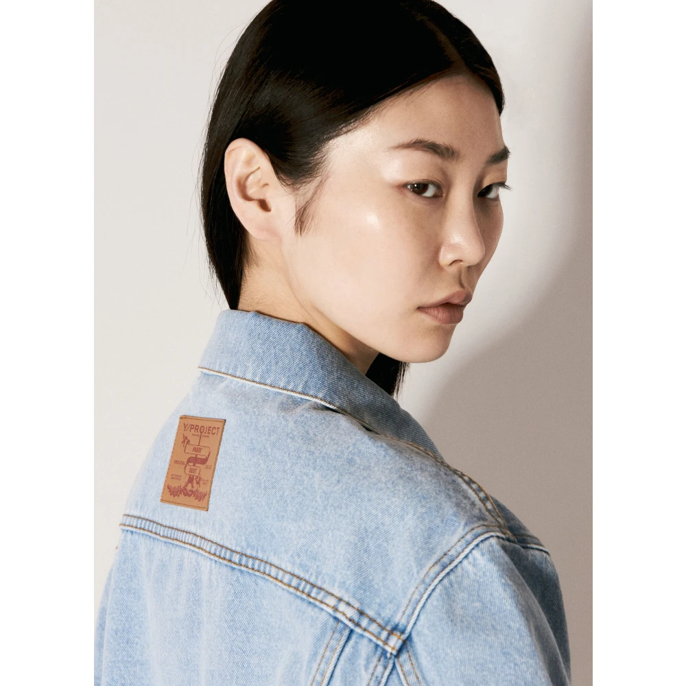 Y Project Wire Denim Jacket Blue Dames